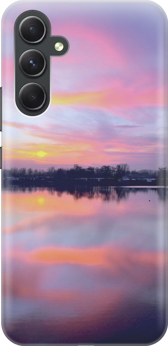 Силиконовый чехол на Samsung Galaxy A54 5G "Зарево над рекой", Голубой;фиолетовый, 158758
Силиконовый чехол на Samsung Galaxy A54 5G "Зарево над рекой", Голубой;фиолетовый, 158758