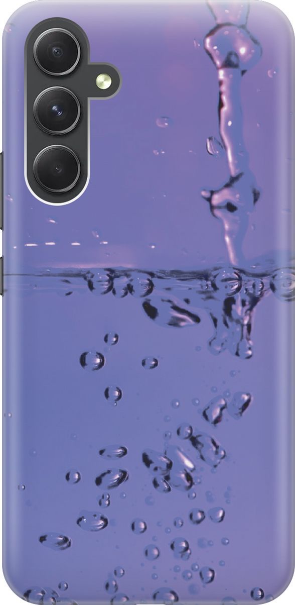 Силиконовый чехол на Samsung Galaxy A54 5G "Капли на сиреневом", Синий;фиолетовый, 158764
Силиконовый чехол на Samsung Galaxy A54 5G "Капли на сиреневом", Синий;фиолетовый, 158764
