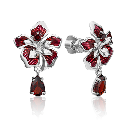 Серьги из серебра с гранатом/эмалью PLATINA jewelry 02-4788-00-204-0200-69_0, 02-4788-00-204-0200-69_0
Серьги из серебра с гранатом/эмалью PLATINA jewelry 02-4788-00-204-0200-69_0, 02-4788-00-204-0200-69_0