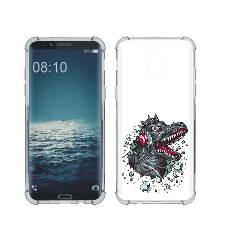 Чехол MyPads Tocco для Samsung Galaxy J3 Нарисованный динозавр в наушниках, Прозрачный, Tocco
Чехол MyPads Tocco для Samsung Galaxy J3 Нарисованный динозавр в наушниках, Прозрачный, Tocco