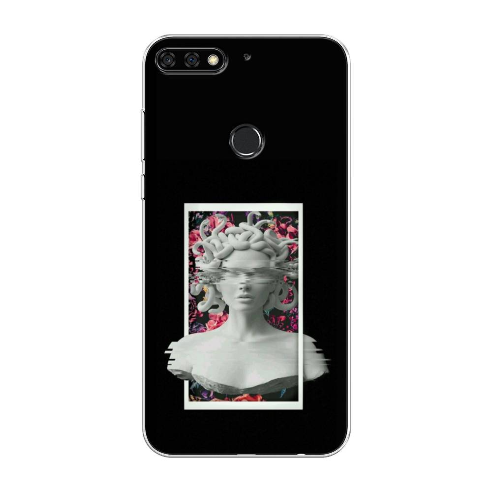 Чехол на Huawei Y7 Prime 2018/Nova 2 Lite/Honor 7C Pro "Web Punk Медуза Горгона", Черный;серый, 66450-6
Чехол на Huawei Y7 Prime 2018/Nova 2 Lite/Honor 7C Pro "Web Punk Медуза Горгона", Черный;серый, 66450-6