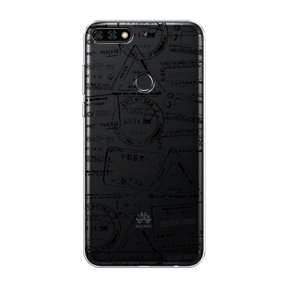 Чехол на Huawei Y7 Prime 2018/Nova 2 Lite/Honor 7C Pro "Visa stamps 2", Белый;черный;серый, 66450-2
Чехол на Huawei Y7 Prime 2018/Nova 2 Lite/Honor 7C Pro "Visa stamps 2", Белый;черный;серый, 66450-2