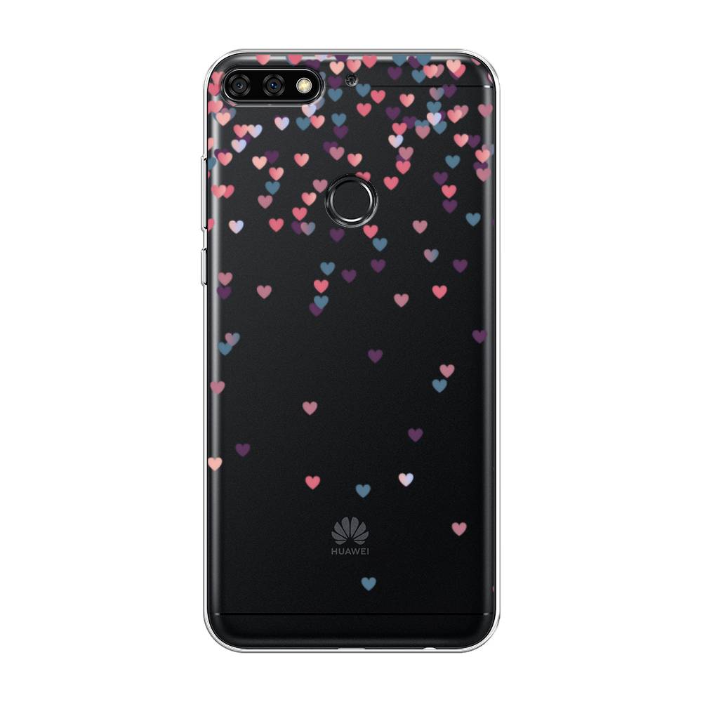 Чехол на Huawei Y7 Prime 2018/Nova 2 Lite/Honor 7C Pro "Посыпка сердечки", Розовый;фиолетовый, 66450-3
Чехол на Huawei Y7 Prime 2018/Nova 2 Lite/Honor 7C Pro "Посыпка сердечки", Розовый;фиолетовый, 66450-3