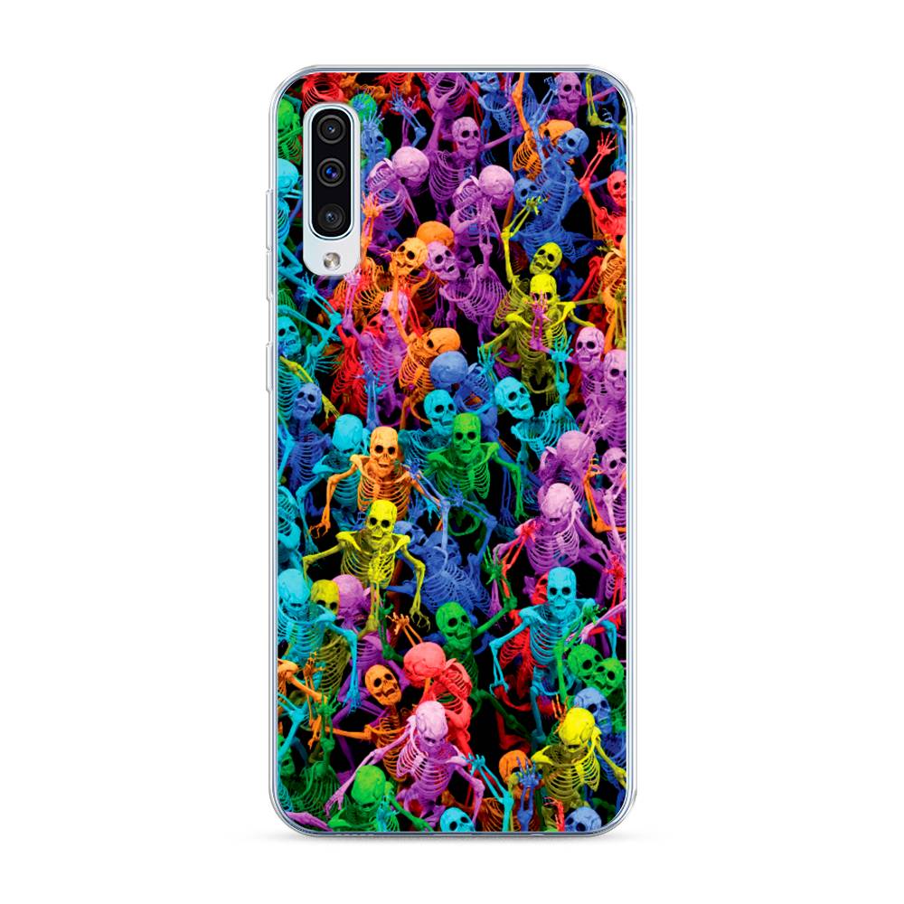 Чехол на Samsung Galaxy A30s/A50 "Вечеринка скелетов", Фиолетовый;желтый;оранжевый, 28850-6
Чехол на Samsung Galaxy A30s/A50 "Вечеринка скелетов", Фиолетовый;желтый;оранжевый, 28850-6