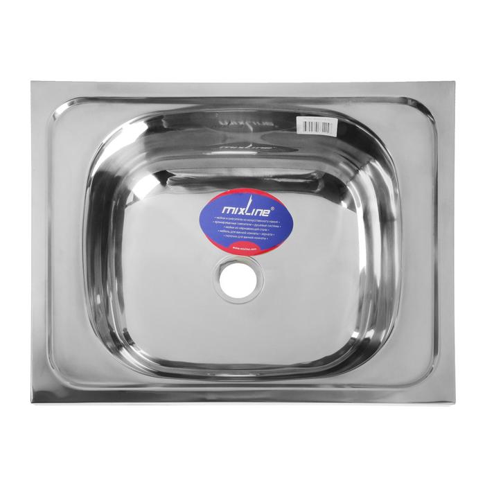 Мойка кухонная MIXLINE 527962, накладная, толщина 0.4 мм, 50х40х16 см, выпуск 1 1/2", Серебристый, 527962
Мойка кухонная MIXLINE 527962, накладная, толщина 0.4 мм, 50х40х16 см, выпуск 1 1/2", Серебристый, 527962
