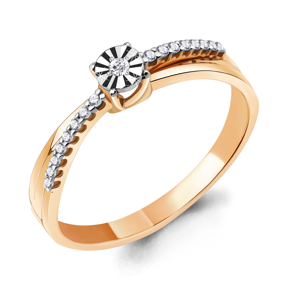 Кольцо из красного золота с бриллиантом Aquamarine Aquamarine 964148Ак_585_кз р. 16, 964148Ак_585_кз
Кольцо из красного золота с бриллиантом Aquamarine Aquamarine 964148Ак_585_кз р. 16, 964148Ак_585_кз