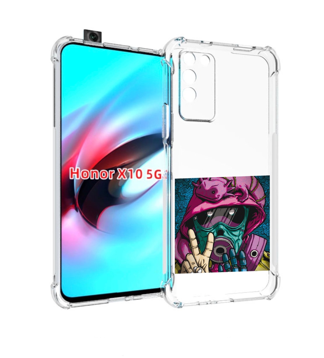 Чехол MyPads Всем-мир для Honor X10, Прозрачный, Tocco
Чехол MyPads Всем-мир для Honor X10, Прозрачный, Tocco