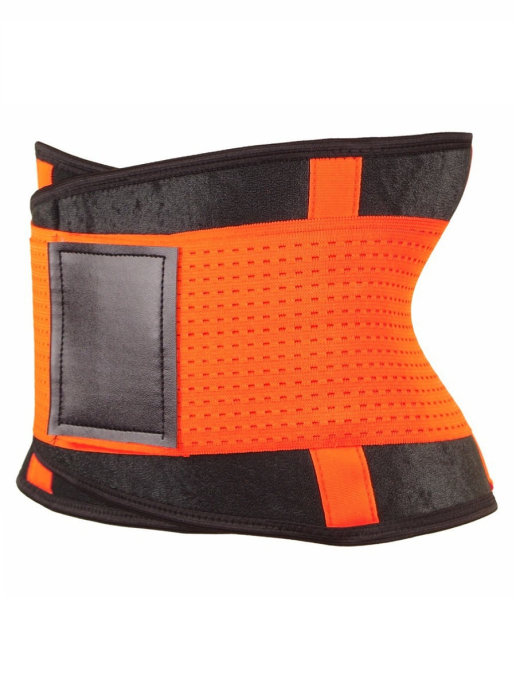 фото Утягивающий пояс для похудения hot shapers belt power (размер xl; оранжевый) healthy life