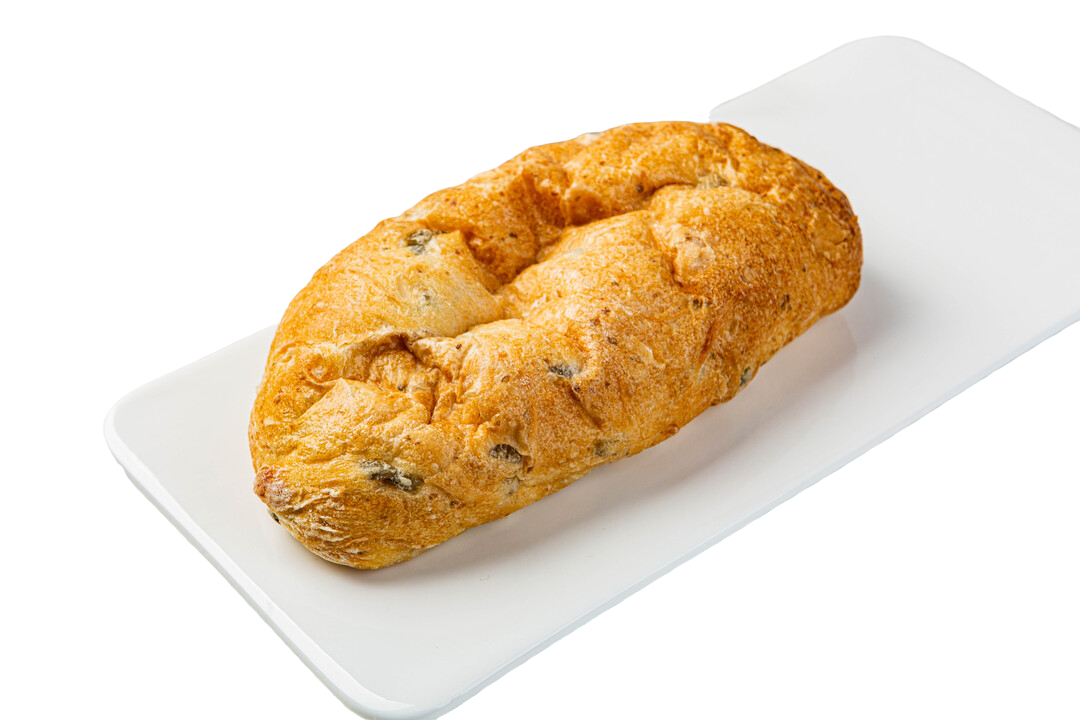 Чиабатта ВкусВилл пшеничная с оливками 200 г
Чиабатта ВкусВилл пшеничная с оливками 200 г