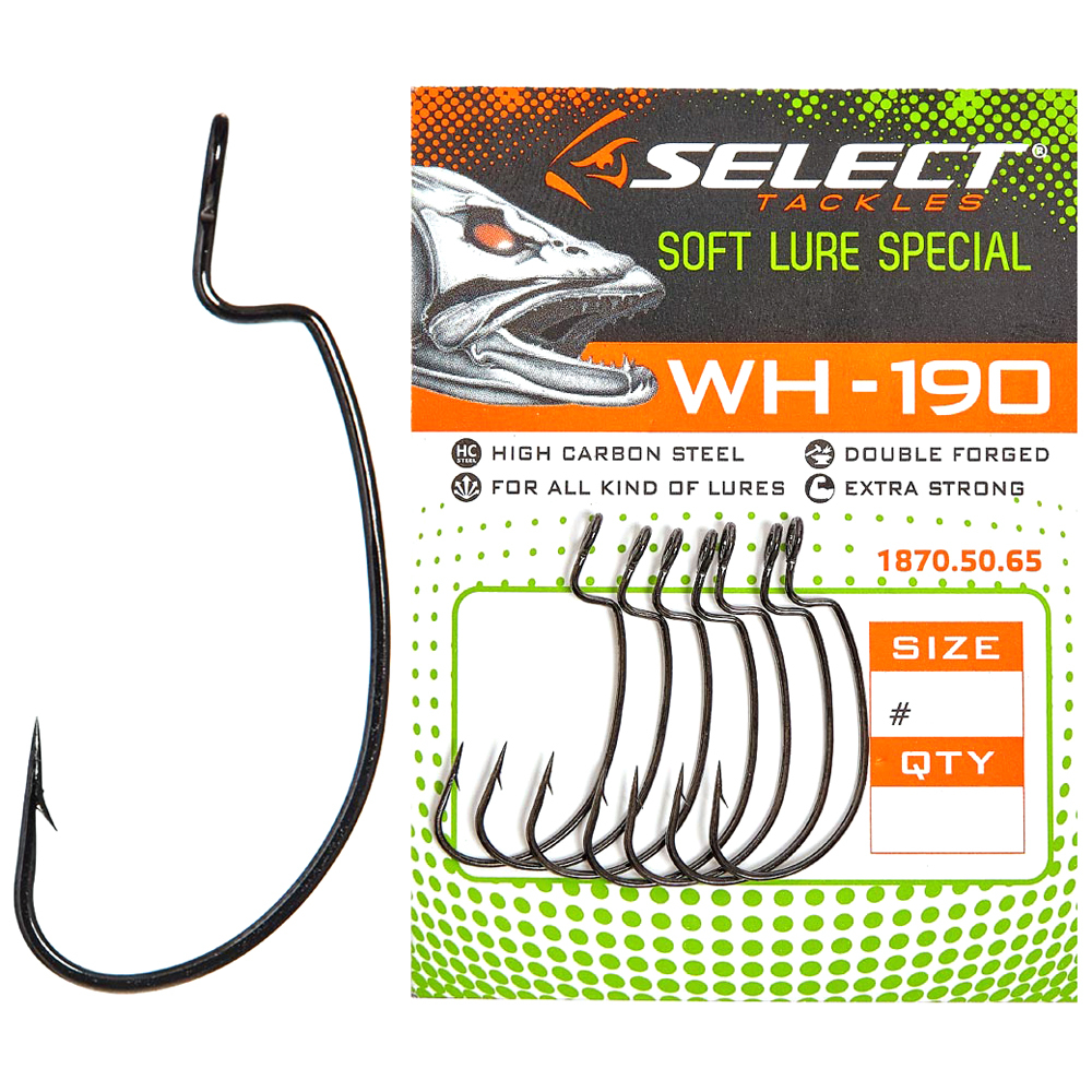 Крючки Select офсетные WH-190 #2 (6шт в упаковке), Черный, офсетные WH-190 #2 (6шт в упаковке)
Крючки Select офсетные WH-190 #2 (6шт в упаковке), Черный, офсетные WH-190 #2 (6шт в упаковке)
