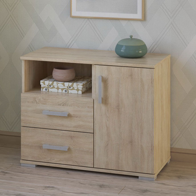 Комод-тумба с 2 ящиками, дверкой и нишей МагМебель №33 дуб сонома, Комод-тумба с 2 ящиками, дверкой и нишей №33
Комод-тумба с 2 ящиками, дверкой и нишей МагМебель №33 дуб сонома, Комод-тумба с 2 ящиками, дверкой и нишей №33