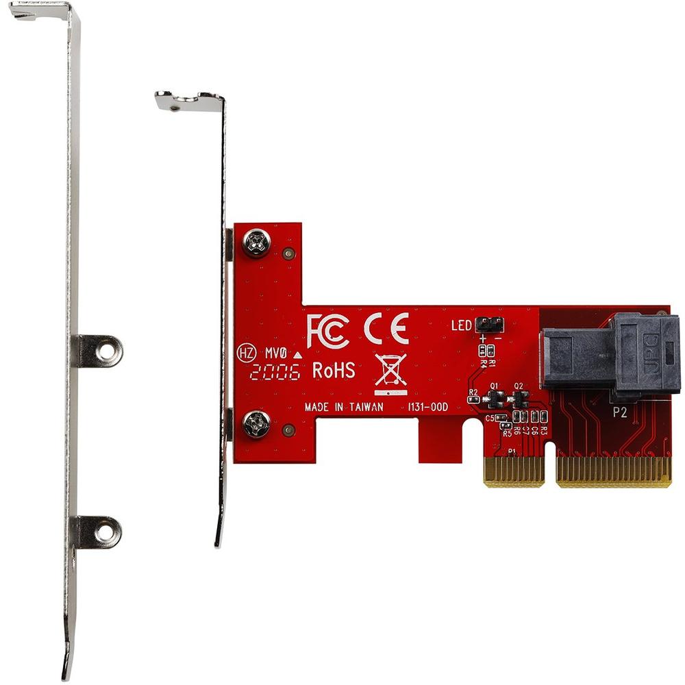 Переходник-конвертер Smartbuy PE-131 для U.2 NVMe SSD в PCIe 4 x4 через miniSAS HD 36P
Переходник-конвертер Smartbuy PE-131 для U.2 NVMe SSD в PCIe 4 x4 через miniSAS HD 36P