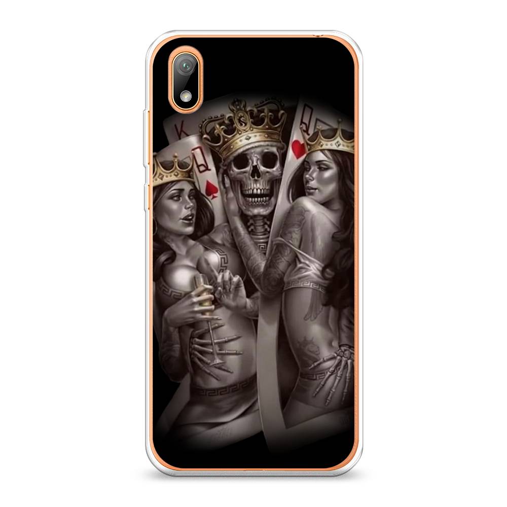 Чехол на Huawei Y5 2019/Honor 8S/8S Prime "Карты король и королевы", Серый;желтый, 69050-6
Чехол на Huawei Y5 2019/Honor 8S/8S Prime "Карты король и королевы", Серый;желтый, 69050-6
