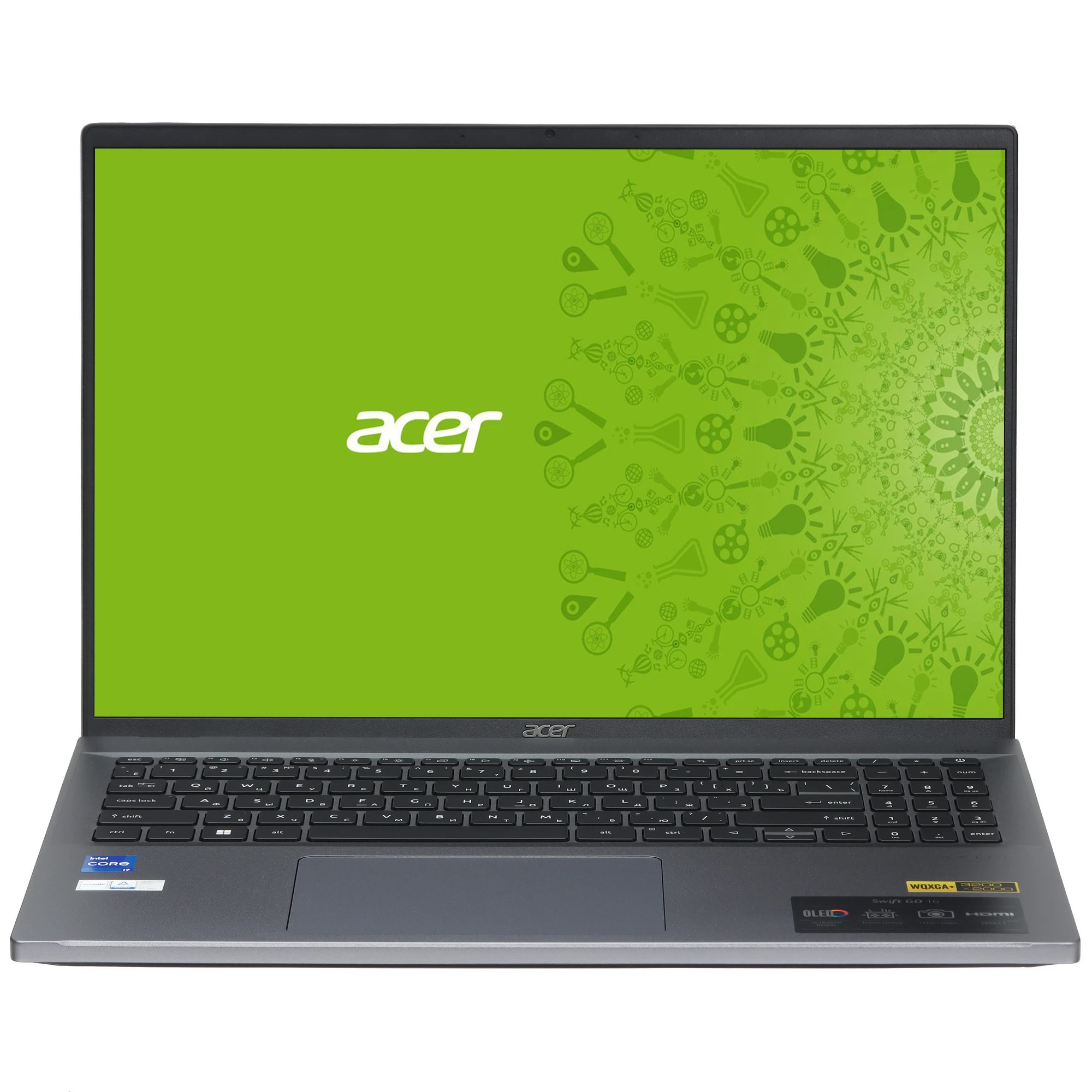 Ноутбук Acer Swift Go 16 SFG16-71-70R2 серый (NX.KM4CD.006), Swift Go 16 SFG16-71-70R2
Ноутбук Acer Swift Go 16 SFG16-71-70R2 серый (NX.KM4CD.006), Swift Go 16 SFG16-71-70R2