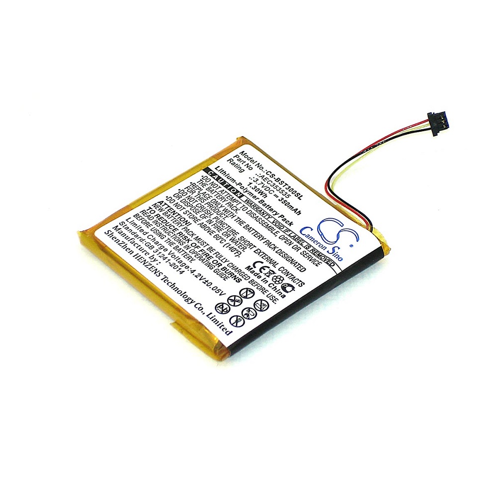 Аккумуляторная батарея CameronSino CS-BST300SL для Beats Solo 2.0 3.7V 350mAh 1.3Wh, CS-BST300SL
Аккумуляторная батарея CameronSino CS-BST300SL для Beats Solo 2.0 3.7V 350mAh 1.3Wh, CS-BST300SL