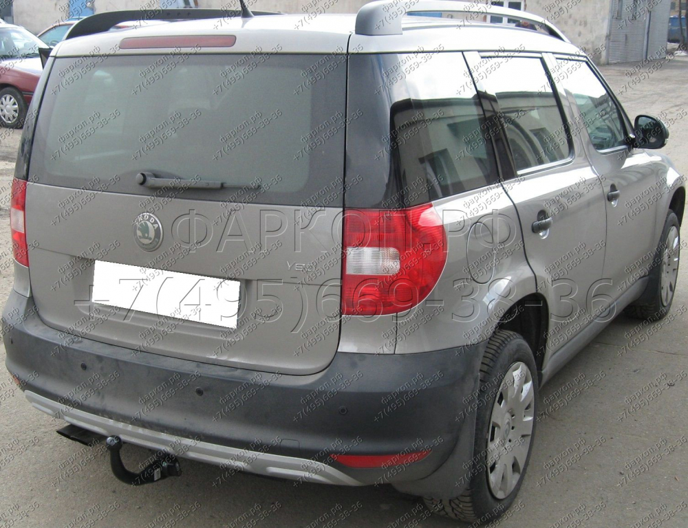 Фаркоп Skoda Yeti 2WD/4WD 08/2009- вертикальное быстросъемное крепление шара на ключе, S-356
Фаркоп Skoda Yeti 2WD/4WD 08/2009- вертикальное быстросъемное крепление шара на ключе, S-356