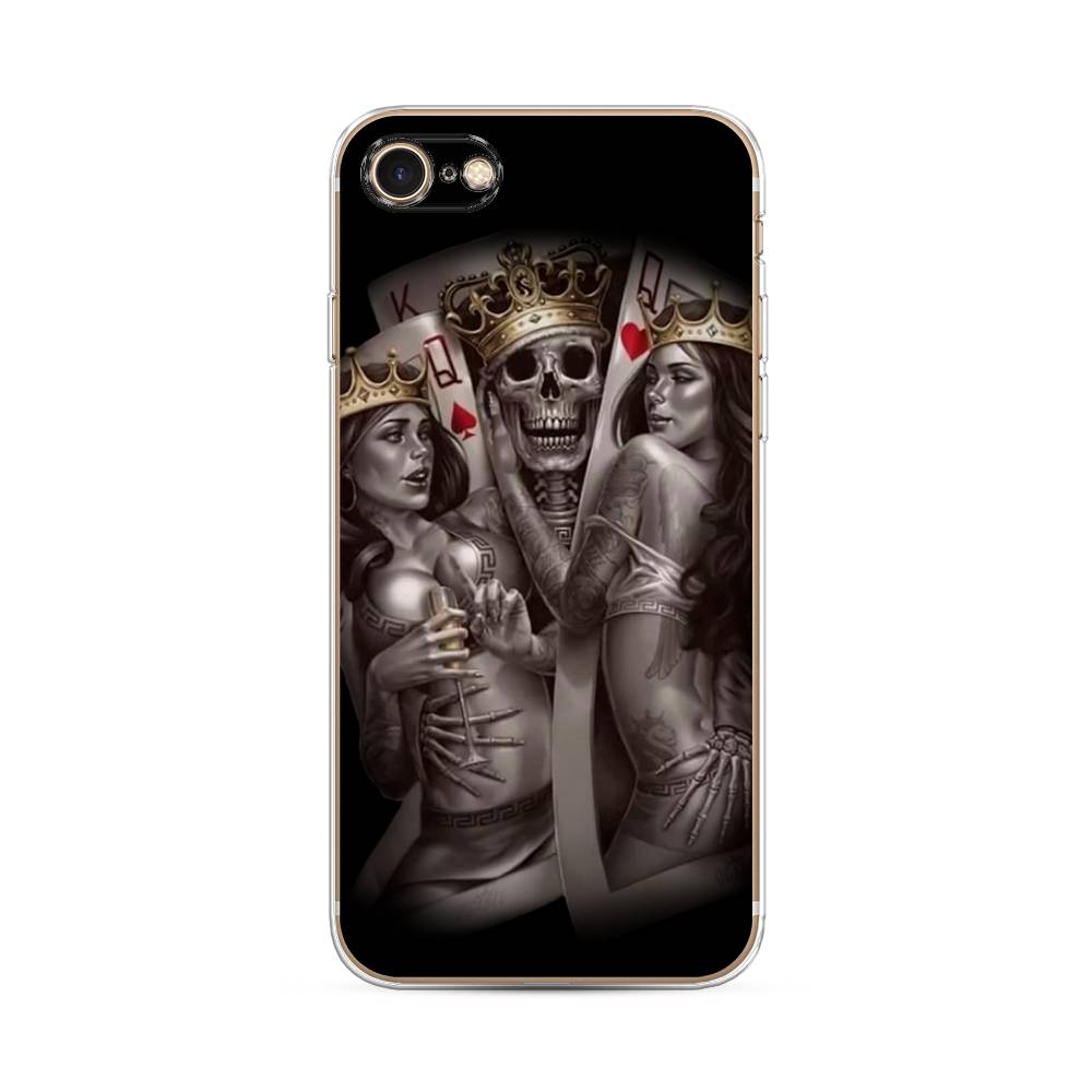 Чехол на Apple iPhone 7/8/SE 2020/SE 2022 "Карты король и королевы", Серый;желтый, 10650-6
Чехол на Apple iPhone 7/8/SE 2020/SE 2022 "Карты король и королевы", Серый;желтый, 10650-6