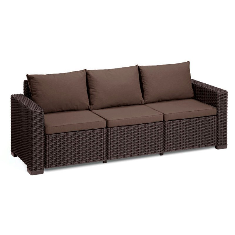 Диван трехместный Keter California 3-sofa 17196779 коричневый, арт. 231641, California 3-sofa
Диван трехместный Keter California 3-sofa 17196779 коричневый, арт. 231641, California 3-sofa