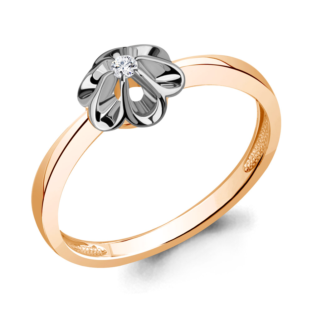 Кольцо из красного золота с бриллиантом Aquamarine Aquamarine 964183к_585_кз р, 964183к_585_кз
Кольцо из красного золота с бриллиантом Aquamarine Aquamarine 964183к_585_кз р, 964183к_585_кз