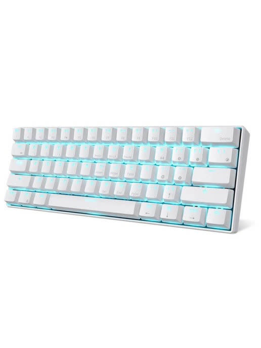 Беспроводная клавиатура Royal Kludge RK61 White, Blue Switch, английская раскладка, RK61 White, Blue Switch, английская раскладка
Беспроводная клавиатура Royal Kludge RK61 White, Blue Switch, английская раскладка, RK61 White, Blue Switch, английская раскладка