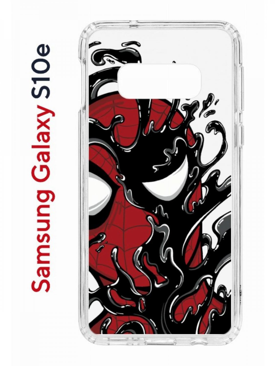 Чехол на Samsung S10e Kruche Print Spider-Man-Venom,противоударный бампер с принтом, Прозрачный;красный;черный;серый, Самсунг Галакси с10е
Чехол на Samsung S10e Kruche Print Spider-Man-Venom,противоударный бампер с принтом, Прозрачный;красный;черный;серый, Самсунг Галакси с10е