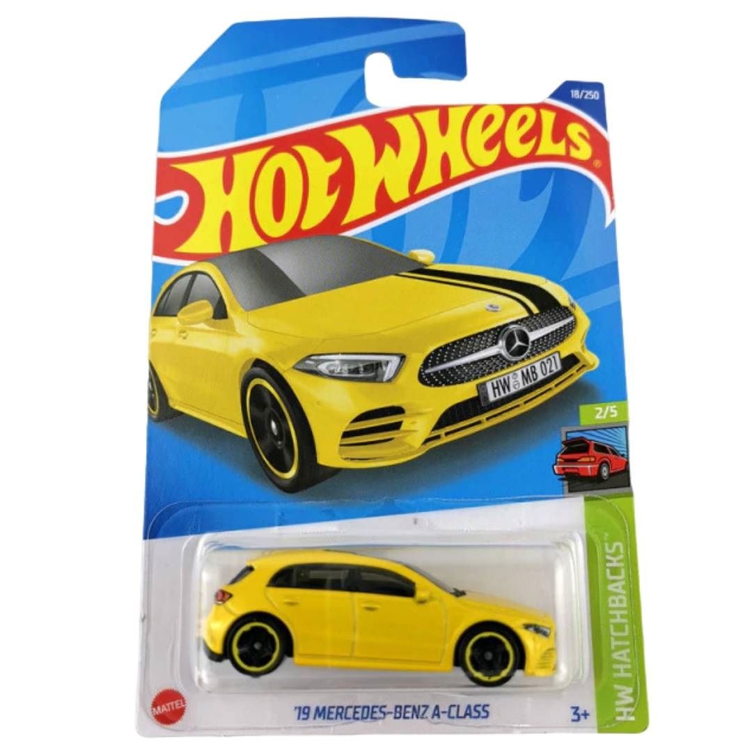 Машинка Hot Wheels коллекционная (оригинал) 19 MERCEDES-BENZ A-CLASS желтый, HCW78
Машинка Hot Wheels коллекционная (оригинал) 19 MERCEDES-BENZ A-CLASS желтый, HCW78