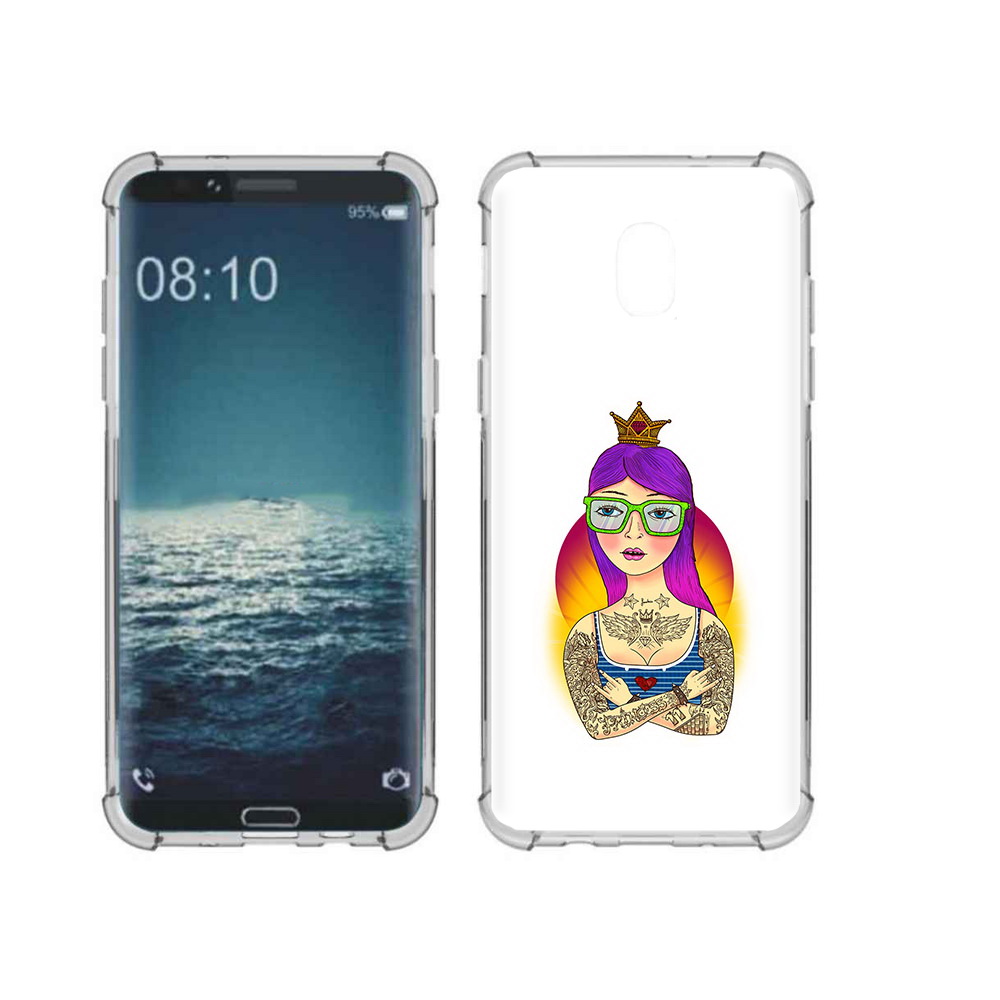 Чехол MyPads Tocco для Samsung Galaxy J3 девушка в татуировках с короной, Прозрачный, Tocco
Чехол MyPads Tocco для Samsung Galaxy J3 девушка в татуировках с короной, Прозрачный, Tocco