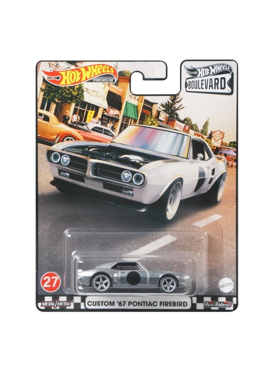 игрушечная машинка Hot Wheels премиальная "27" CUSTOM 67 PONTIAC FIREBIRO / GJT68-GRL98, Серебристый, GJT68-GRL98
игрушечная машинка Hot Wheels премиальная "27" CUSTOM 67 PONTIAC FIREBIRO / GJT68-GRL98, Серебристый, GJT68-GRL98