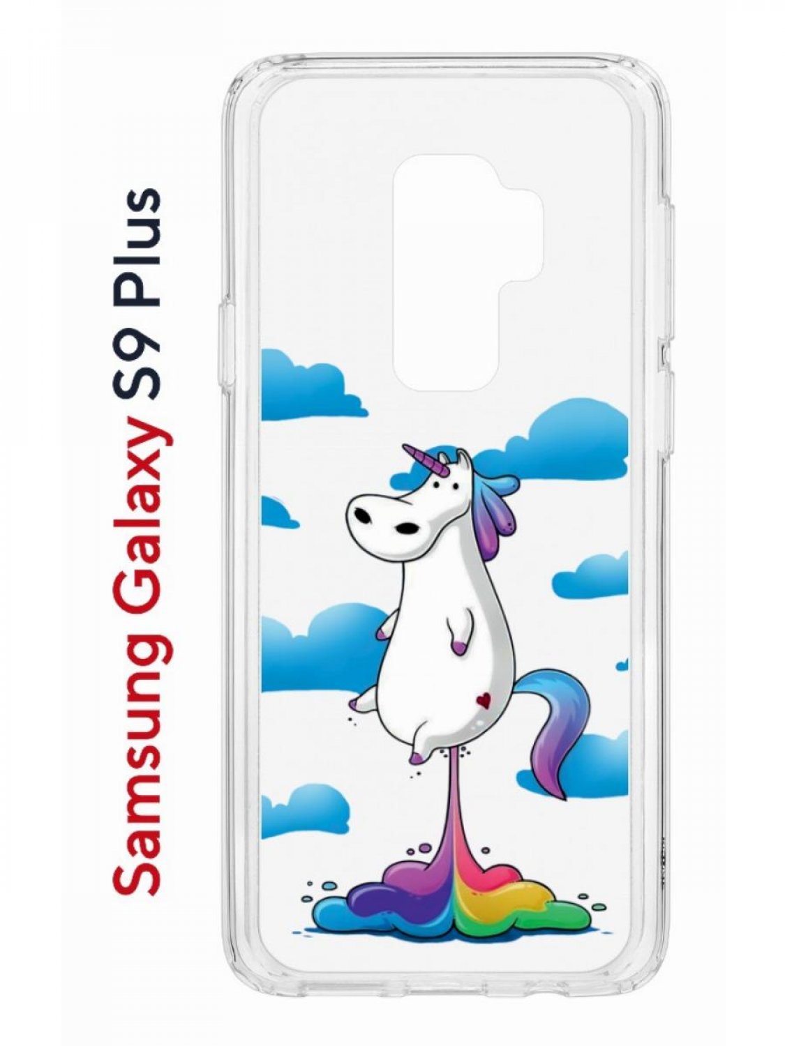 Чехол на Samsung Galaxy S9 Plus Kruche Print Flying Unicorn,противоударный бампер, Прозрачный;голубой;белый;фиолетовый, Самсунг Галакси с9 Плюс
Чехол на Samsung Galaxy S9 Plus Kruche Print Flying Unicorn,противоударный бампер, Прозрачный;голубой;белый;фиолетовый, Самсунг Галакси с9 Плюс