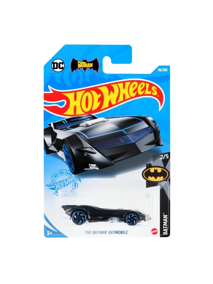 Машинка Hot Wheels коллекционная "Бэтмен" (оригинал) THE BATMAN BATMOBILE черный/синий, GTB56
Машинка Hot Wheels коллекционная "Бэтмен" (оригинал) THE BATMAN BATMOBILE черный/синий, GTB56