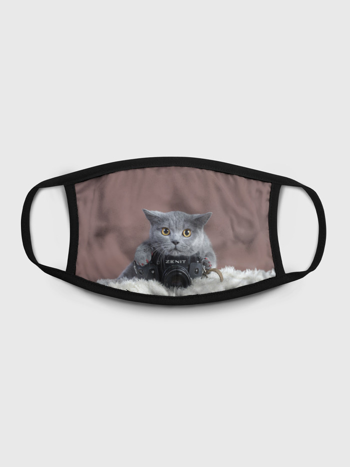 Многоразовая маска унисекс Burnettie Котик Фотограф, Разноцветный, Котик Фотограф
Многоразовая маска унисекс Burnettie Котик Фотограф, Разноцветный, Котик Фотограф