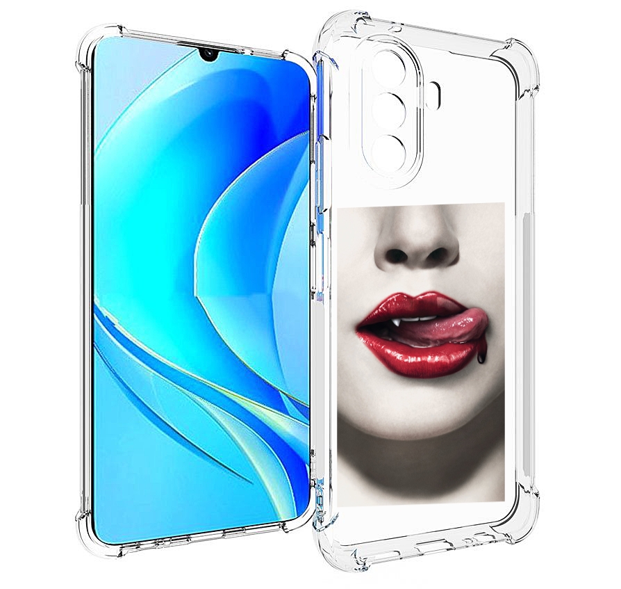 Чехол MyPads губы-вампирши для Huawei Nova Y70 / Nova Y70 Plus (MGA-LX9N), Прозрачный, Tocco
Чехол MyPads губы-вампирши для Huawei Nova Y70 / Nova Y70 Plus (MGA-LX9N), Прозрачный, Tocco