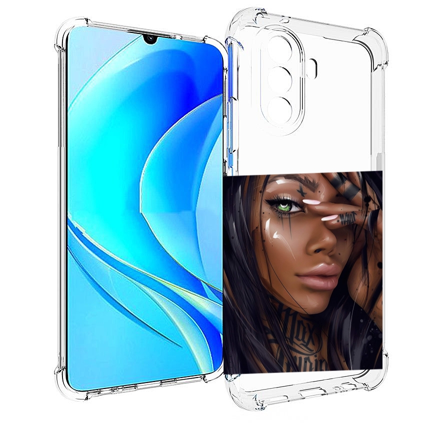 Чехол MyPads девушка-с-зелеными-глазами-яркими для Huawei Nova Y70 / Nova Y70 Plus, Прозрачный, Tocco
Чехол MyPads девушка-с-зелеными-глазами-яркими для Huawei Nova Y70 / Nova Y70 Plus, Прозрачный, Tocco