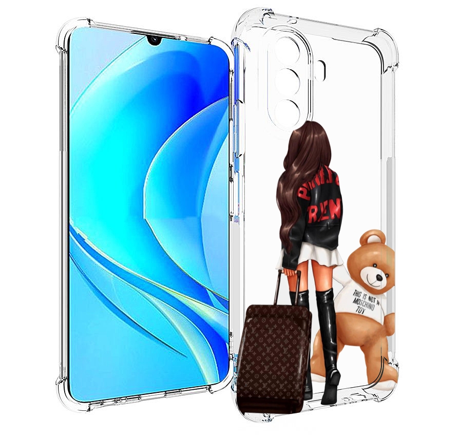 Чехол MyPads девушка-с-модным-чемоданом женский для Huawei Nova Y70 / Nova Y70 Plus, Прозрачный, Tocco
Чехол MyPads девушка-с-модным-чемоданом женский для Huawei Nova Y70 / Nova Y70 Plus, Прозрачный, Tocco