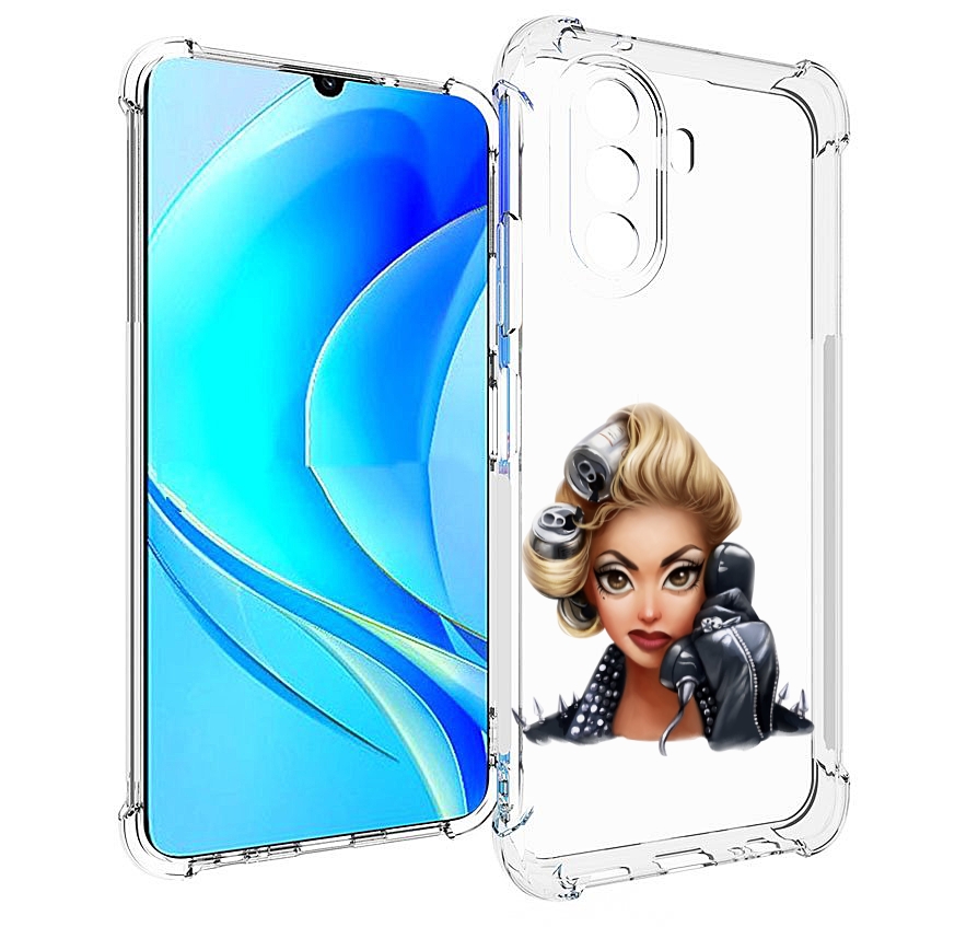 Чехол MyPads девушка-смайлик-с-телефоном женский для Huawei Nova Y70 / Nova Y70 Plus, Прозрачный, Tocco
Чехол MyPads девушка-смайлик-с-телефоном женский для Huawei Nova Y70 / Nova Y70 Plus, Прозрачный, Tocco