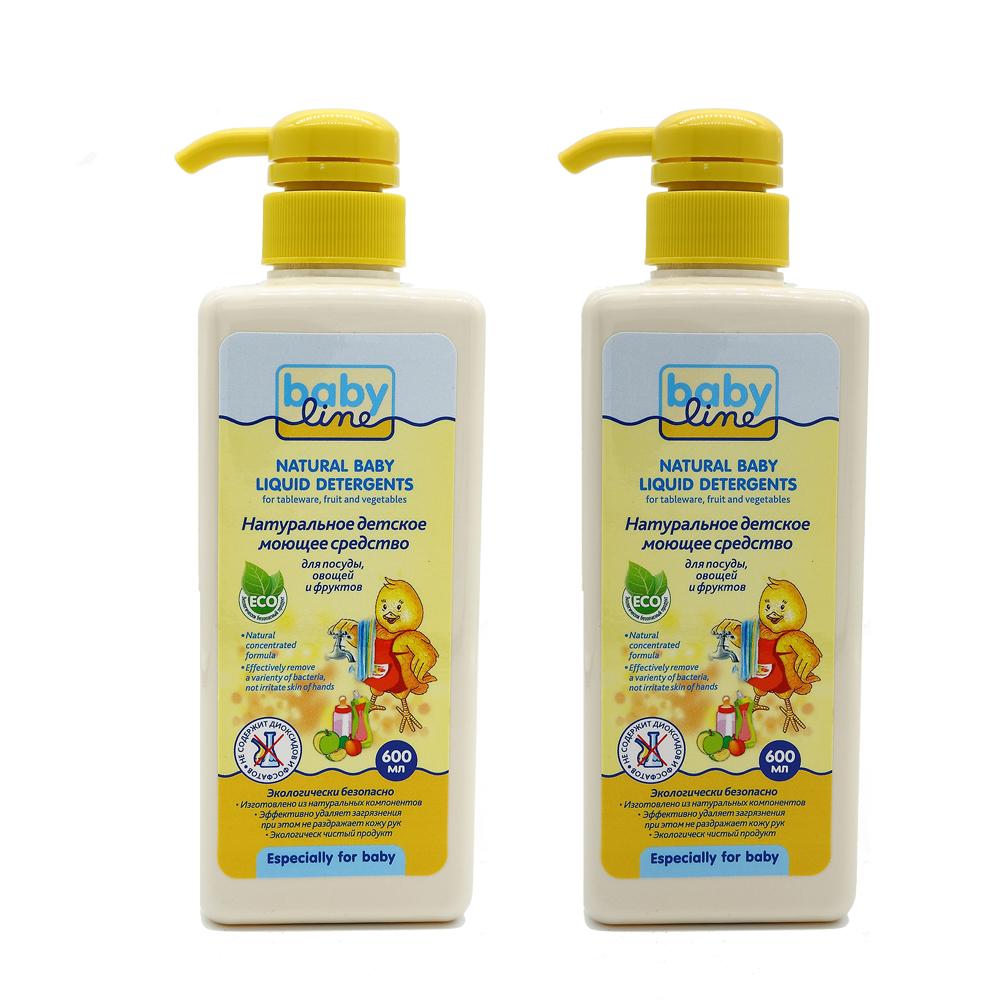 Натуральное детское моющее средство Babyline для посуды, овощей и фруктов, 2x600 мл
Натуральное детское моющее средство Babyline для посуды, овощей и фруктов, 2x600 мл