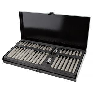 Набор вставок (бит) 40 пр АВТОМ TOOL PROFFI (1/2"- TORX, SPLINE,шестигран) метал.коробка.
Набор вставок (бит) 40 пр АВТОМ TOOL PROFFI (1/2"- TORX, SPLINE,шестигран) метал.коробка.