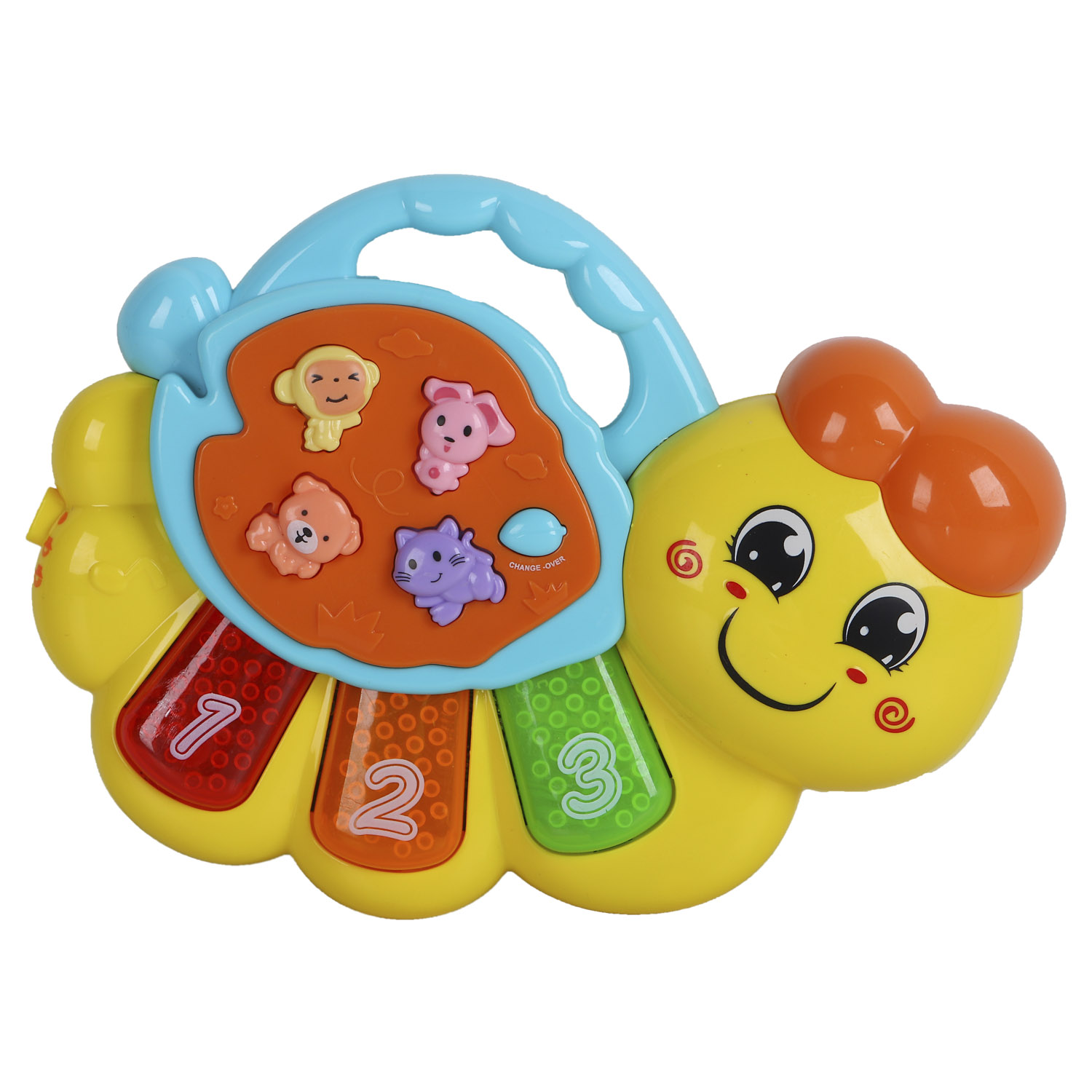 Пианино обучающее Smart Baby Гусеница цвет желтый, 29 звуков, мелодий, стихов JB0333408
Пианино обучающее Smart Baby Гусеница цвет желтый, 29 звуков, мелодий, стихов JB0333408