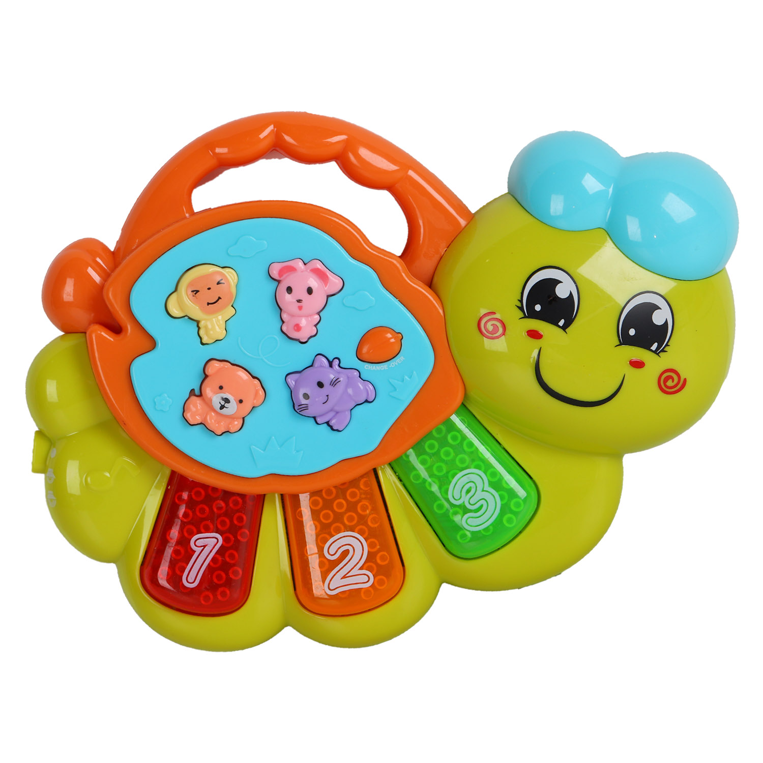 Пианино обучающее Smart Baby Гусеница цвет зеленый, 29 звуков, мелодий, стихов JB0333409
Пианино обучающее Smart Baby Гусеница цвет зеленый, 29 звуков, мелодий, стихов JB0333409