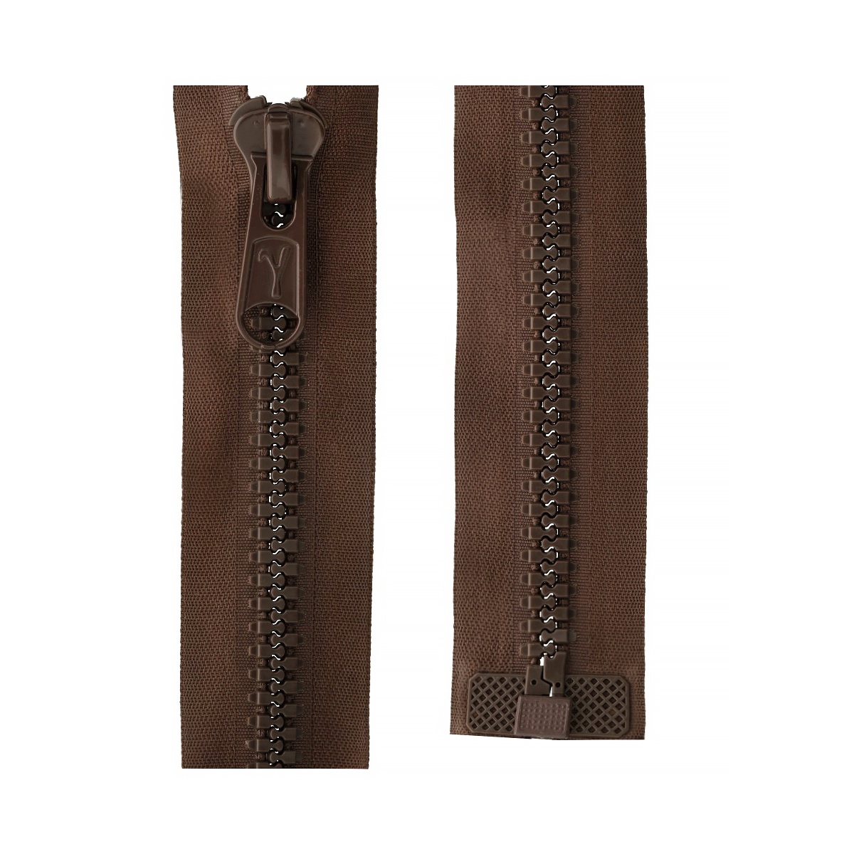 Gamma Трактор, крупная, однозамковая, 80 см, 10 шт, №068, темно-коричневая, Коричневый
Gamma Трактор, крупная, однозамковая, 80 см, 10 шт, №068, темно-коричневая, Коричневый