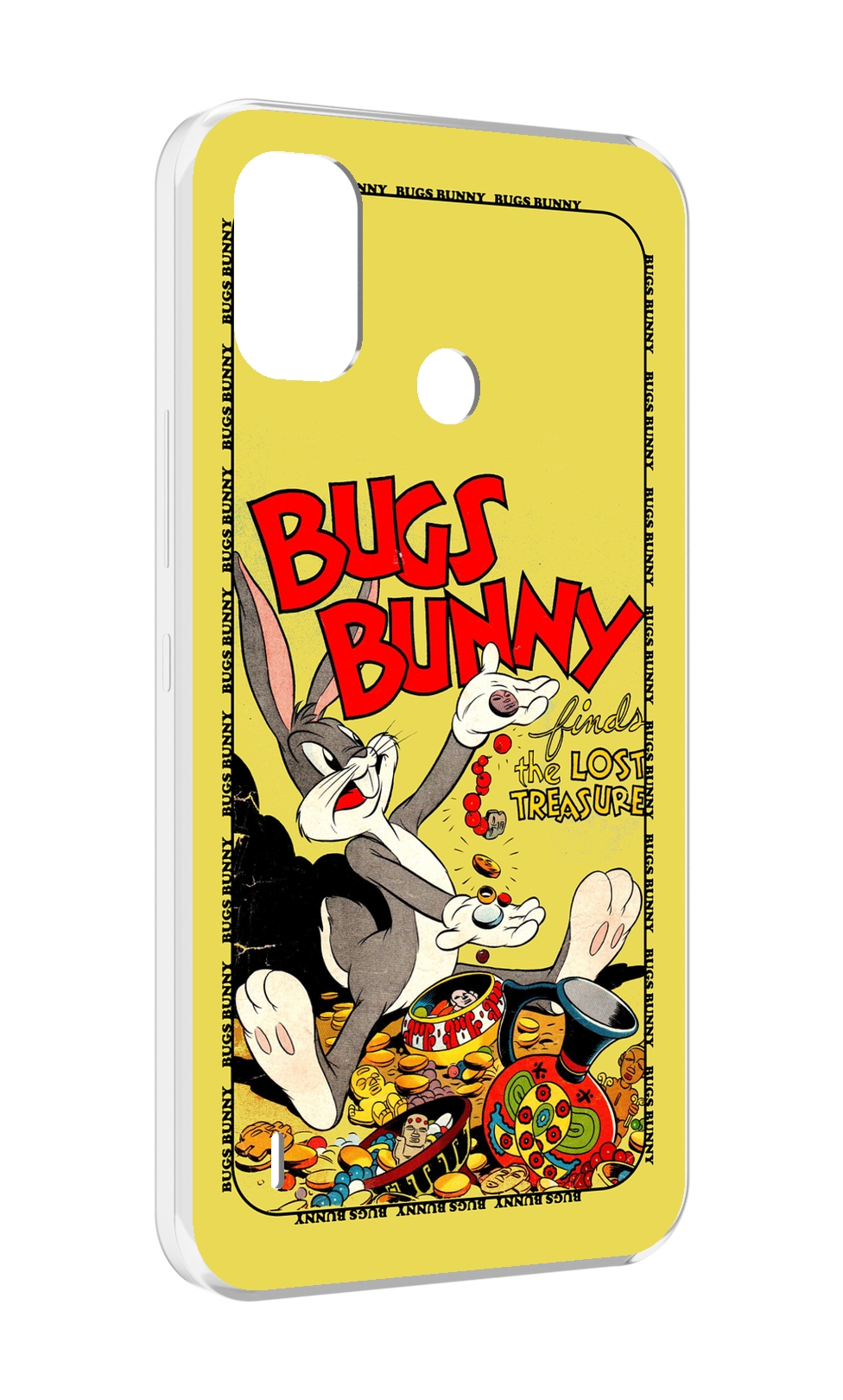 Чехол MyPads бакс-банни-и-еда для Itel A48, Прозрачный, Tocco 
Чехол MyPads бакс-банни-и-еда для Itel A48, Прозрачный, Tocco