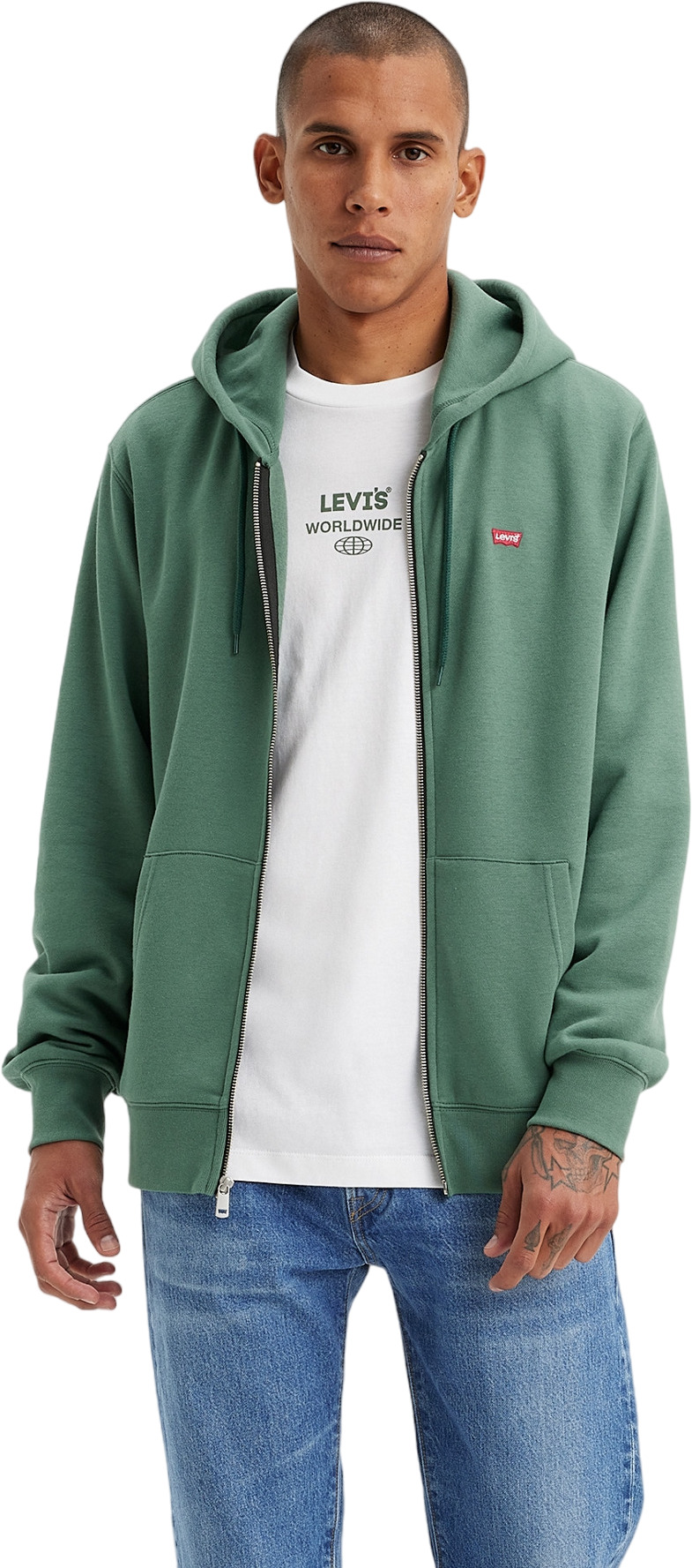 Толстовка мужская LEVIS CORE NG ZIP UP GREENS зеленая XL, Зеленый, CORE NG ZIP UP GREENS
Толстовка мужская LEVIS CORE NG ZIP UP GREENS зеленая XL, Зеленый, CORE NG ZIP UP GREENS