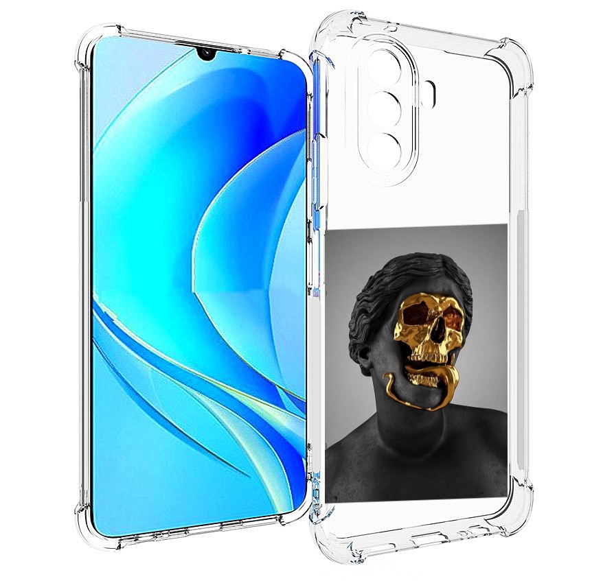 Чехол MyPads золотой череп в статуе для Huawei Nova Y70 / Nova Y70 Plus (MGA-LX9N), Прозрачный, Tocco
Чехол MyPads золотой череп в статуе для Huawei Nova Y70 / Nova Y70 Plus (MGA-LX9N), Прозрачный, Tocco