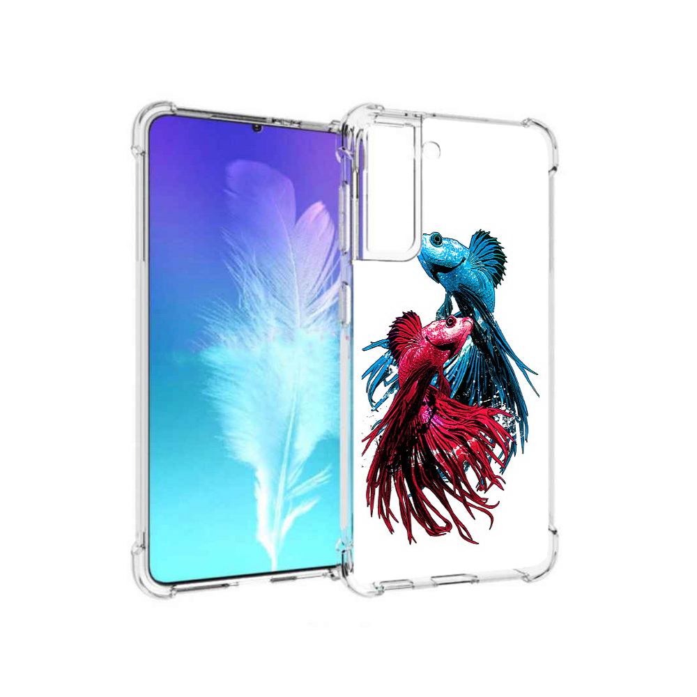Чехол MyPads Tocco для Samsung Galaxy S21 рыбы петушки (PT157088.510.592), Прозрачный, Tocco
Чехол MyPads Tocco для Samsung Galaxy S21 рыбы петушки (PT157088.510.592), Прозрачный, Tocco