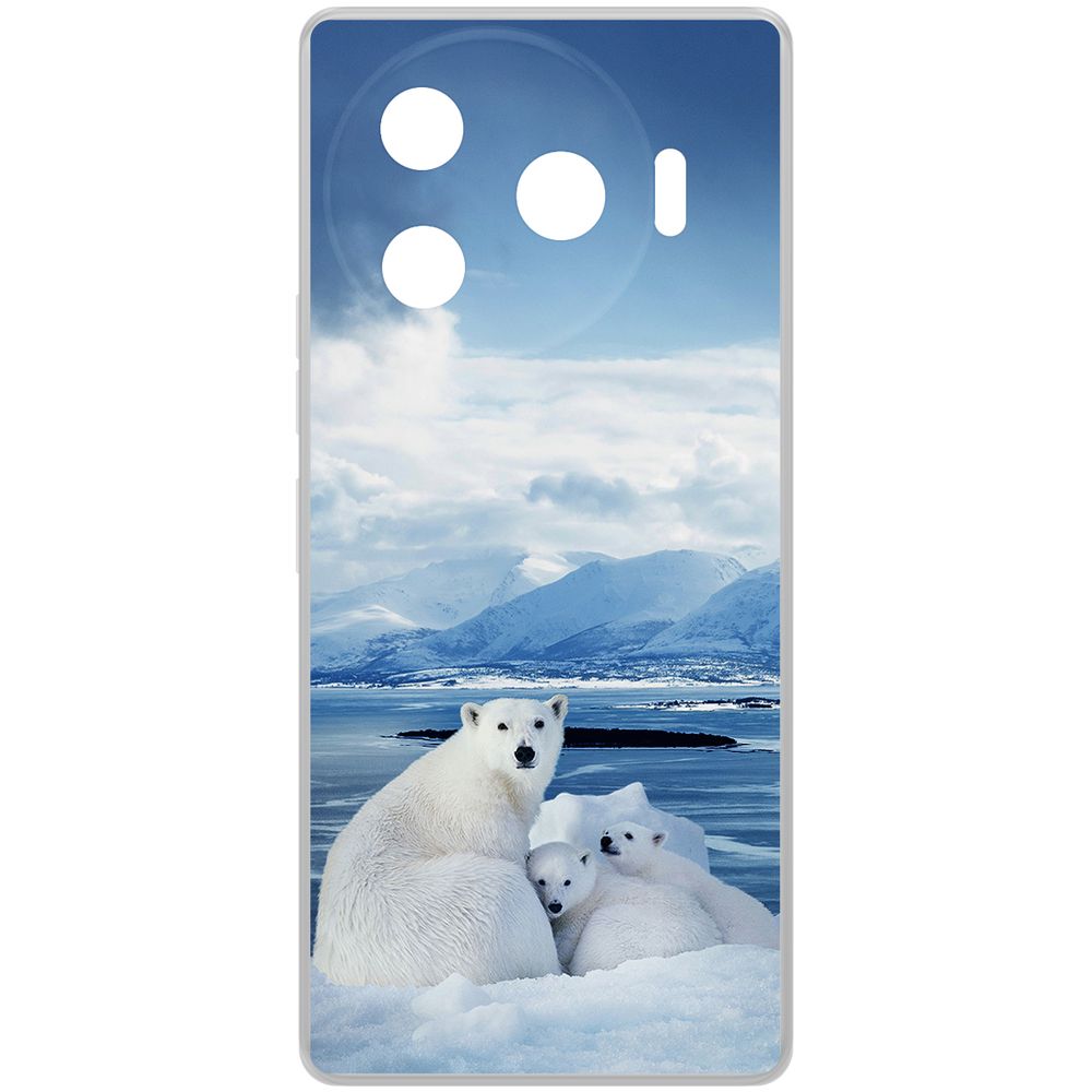 Чехол-накладка Krutoff Clear Case Полярные медведи для TECNO Camon 30 Pro 5G, Прозрачный
Чехол-накладка Krutoff Clear Case Полярные медведи для TECNO Camon 30 Pro 5G, Прозрачный