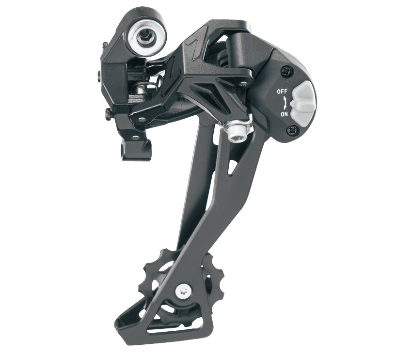 фото Переключатель задний 10/11ск, microshift rd-m625l xle, длинная лапка, крепление на петух,