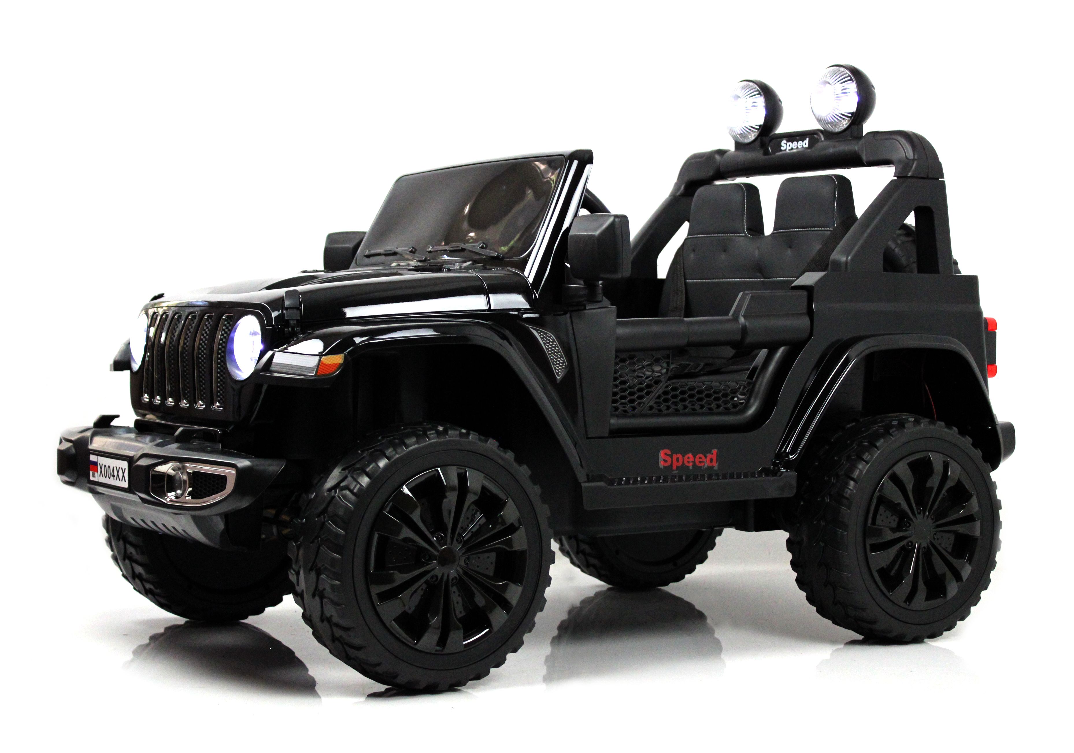 Электромобиль детский RIVERTOYS X004XX Джип Rubicon Черный глянец, полный привод, X004XX
Электромобиль детский RIVERTOYS X004XX Джип Rubicon Черный глянец, полный привод, X004XX