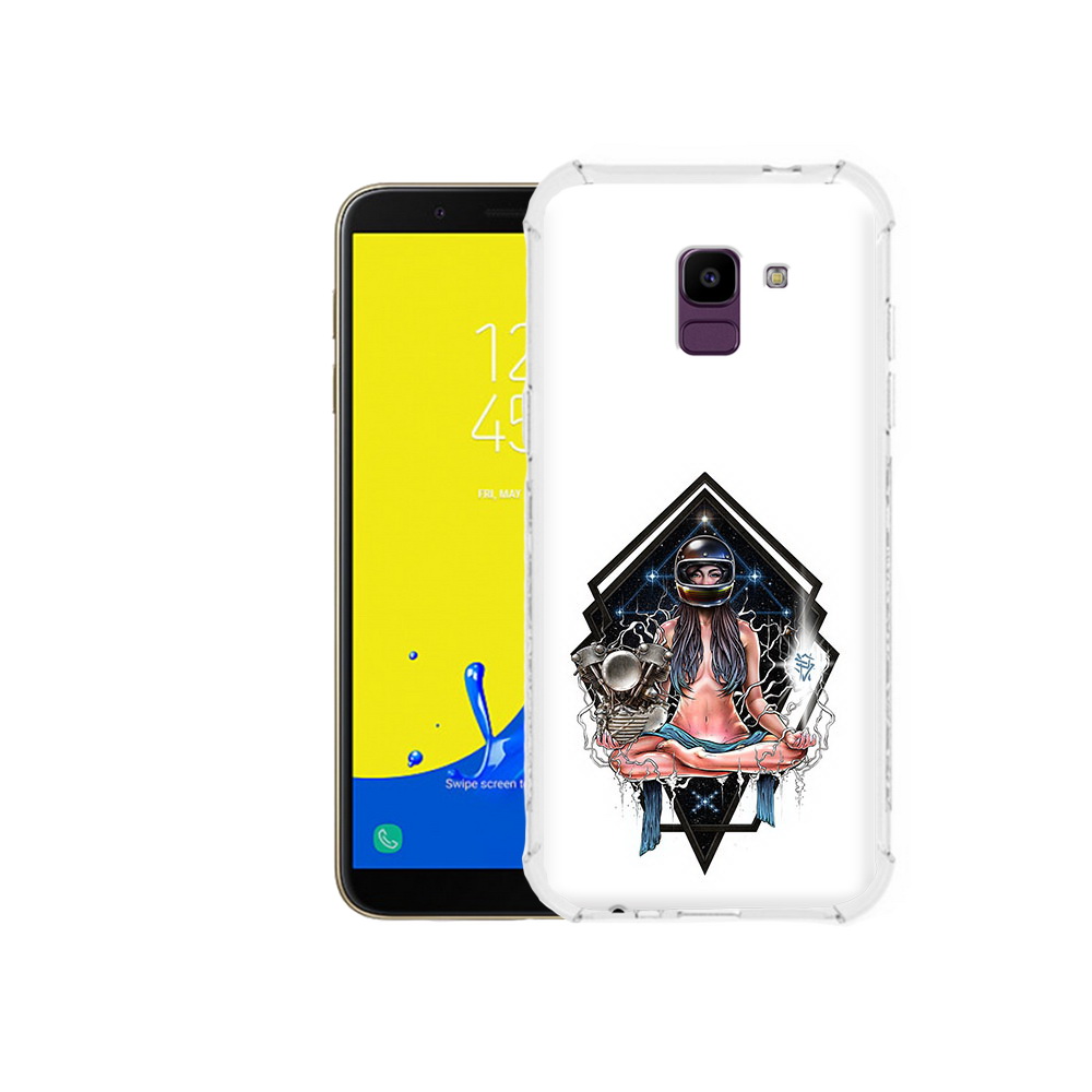 Чехол MyPads Tocco для Samsung Galaxy J6 (2018) красивая девушка в шлеме, Прозрачный, Tocco
Чехол MyPads Tocco для Samsung Galaxy J6 (2018) красивая девушка в шлеме, Прозрачный, Tocco