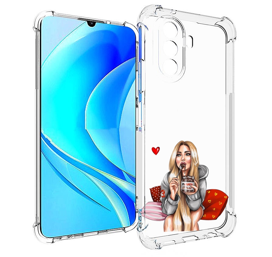 Чехол MyPads любительница-нутеллы женский для Huawei Nova Y70 / Nova Y70 Plus, Прозрачный, Tocco
Чехол MyPads любительница-нутеллы женский для Huawei Nova Y70 / Nova Y70 Plus, Прозрачный, Tocco