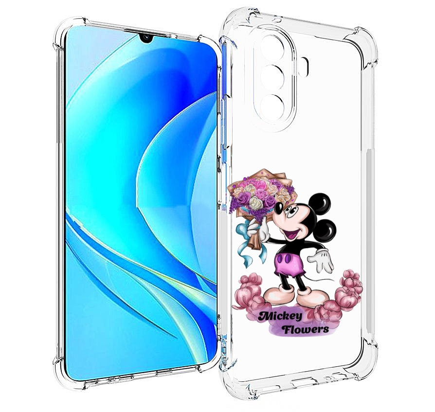 Чехол MyPads микки-с-цветами женский для Huawei Nova Y70 / Nova Y70 Plus (MGA-LX9N), Прозрачный, Tocco
Чехол MyPads микки-с-цветами женский для Huawei Nova Y70 / Nova Y70 Plus (MGA-LX9N), Прозрачный, Tocco